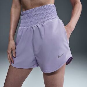 Nike One Women's Dri-FIT Ultra High-Waisted 3" Brief-Lined| SMALL